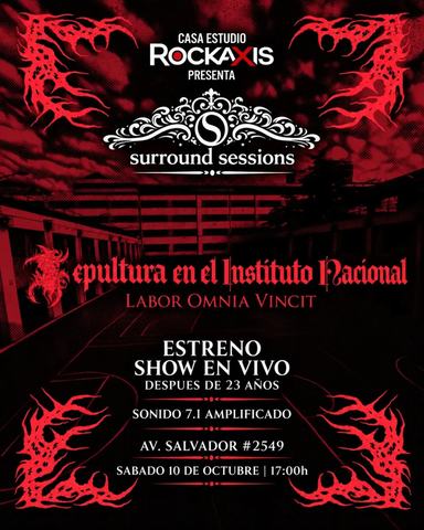 Sepultura: Estreno Show en Vivo