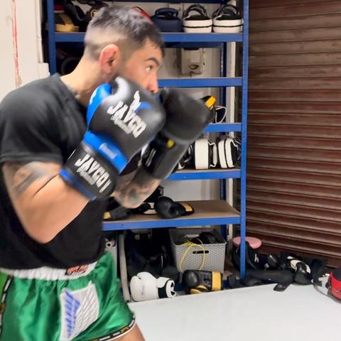 Treino avanzado Muay Thai