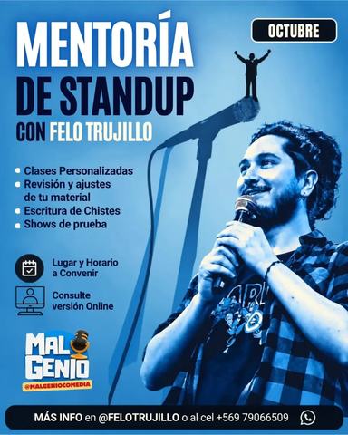 Mentoría Standup Felo Trujillo