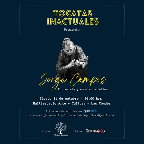 Tocatas Inactuales: Jorge Campos