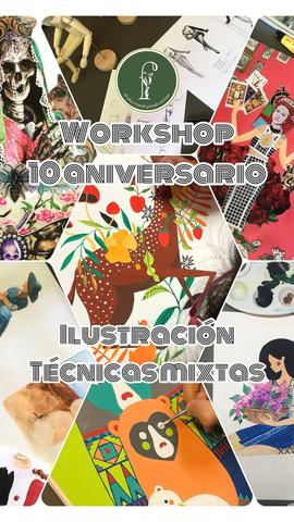 Intensivo Ilustración Técnicas Mixtas