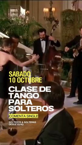 Clase de Tango para Solteros