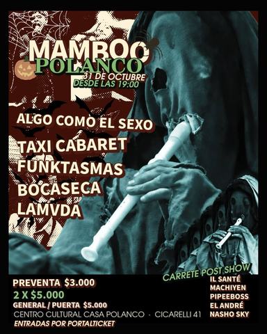 Mambo Polanco: Taxi Cabaret, Lamvda y más