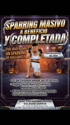 Sparring Masivo a Beneficio - Soledad Zapata