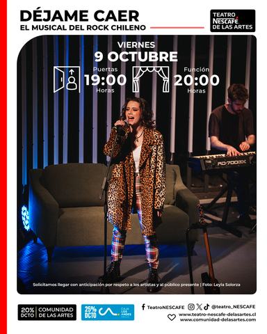 Déjame Caer, el musical del rock chileno