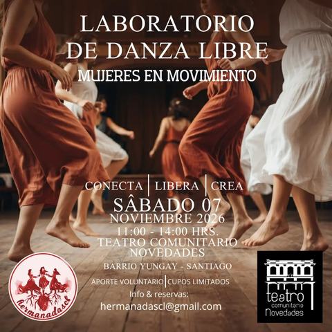 Laboratorio de Danza Libre Mujeres en Movimiento