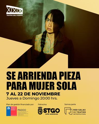 Se arrenda pieza para mujer sola
