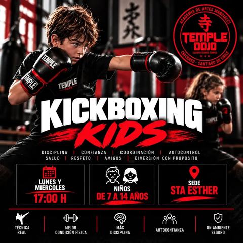 Kickboxing Kids Temple Dojo