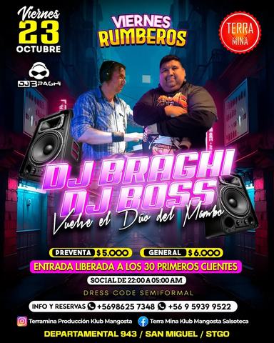 Viernes Rumberos con DJ Braghi & Boss