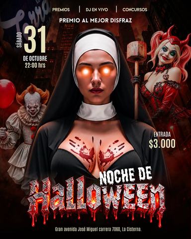 Noche de Halloween en Terra Restobar