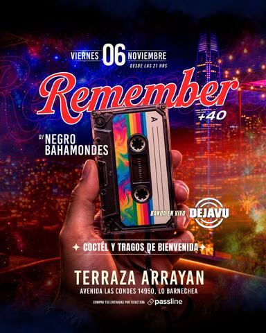 Remember: Dej avú and DJ Negro Bahamondes