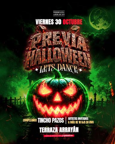Let's Dance: Previa Halloween y Cumpleaños Tincho Pazos