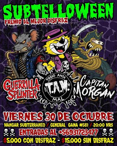Subtelloween: T.A.M. and more