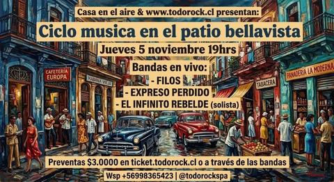 Ciclo Música en el Patio Bellavista