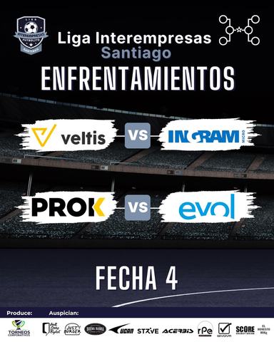 Liga Interempresas Santiago - Fecha 4
