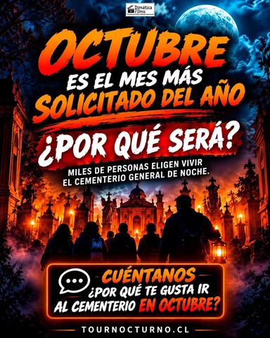Tour Cementerio General de Noche