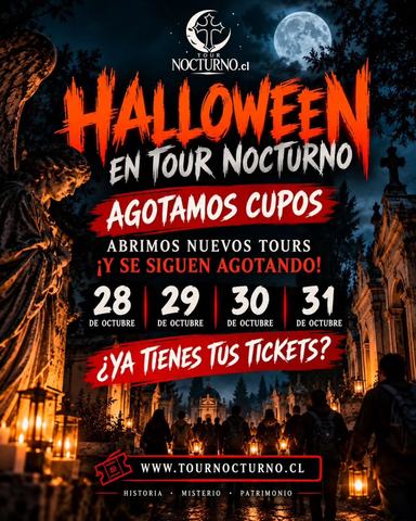 Tour Nocturno Halloween Cementerios