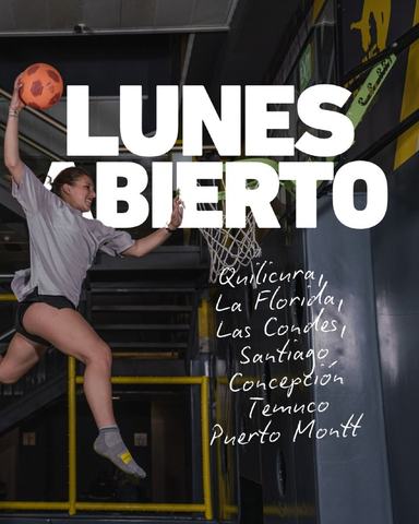Trampoline Park Lunes Feriado