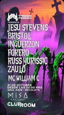 Trigga Fingaz presenta a Jesu Stevens, Bristol e invitados