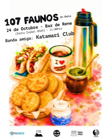 107 Faunos en vivo