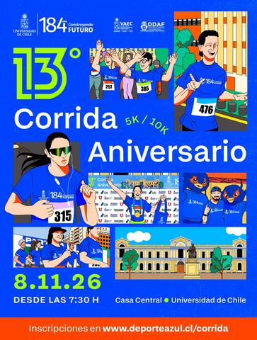 Corrida Aniversario UChile 2026