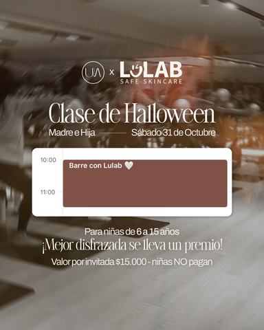 Clase de Halloween Madre e Hija UMMA