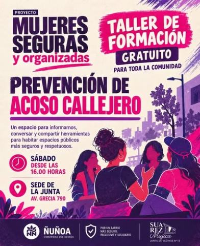 Taller Prevención Acoso Callejero