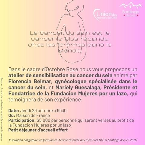 Taller sensibilización cáncer de seno
