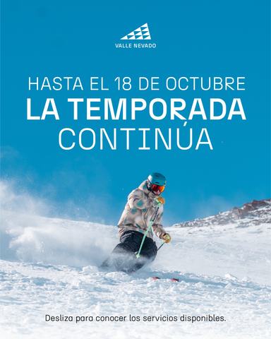 Temporada de Esquí Valle Nevado