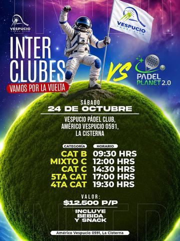 Interclubes Vespucio vs Padel Planet