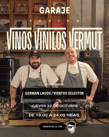 Germán Lagos & Vientos Selector en Garaje