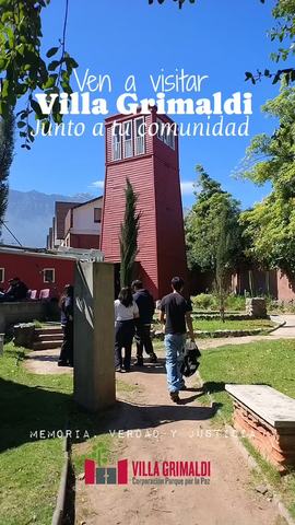 Visita al Parque por la Paz Villa Grimaldi