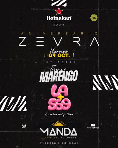 Aniversario Zevra: Franco Marengo & La +569