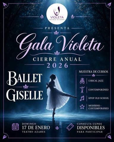 Gala Violeta - Cierre Anual 2026
