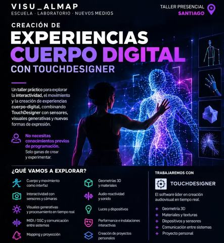 Taller Cuerpo Digital con TouchDesigner