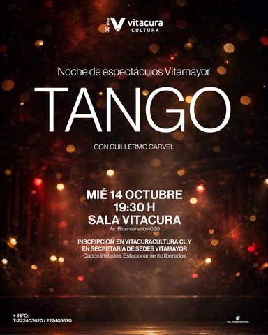 Noche de Tango con Guillermo Carvel