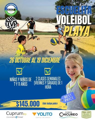 Voleibol Playa CEV Chicureo - Escuelita y Master