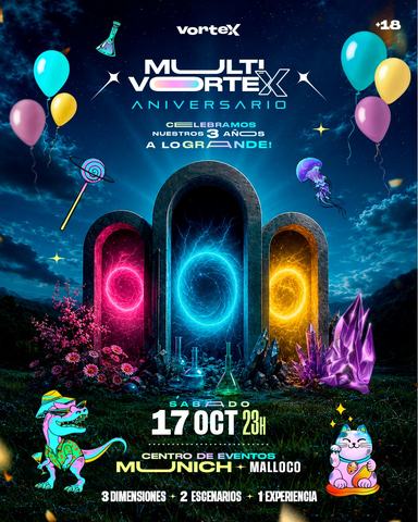 Multivortex 3° Aniversario