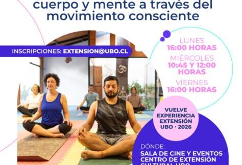 Taller de Yoga: reconectar cuerpo y mente