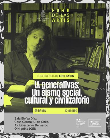 Generative AI: A social, cultural and civilizational earthquake · Lecture by Éric Sadin