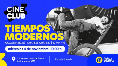 «Tiempos modernos», de Charles Chaplin