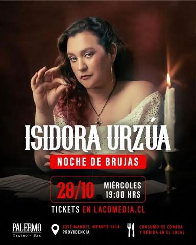 Noche de Brujas con Isidora Urzúa