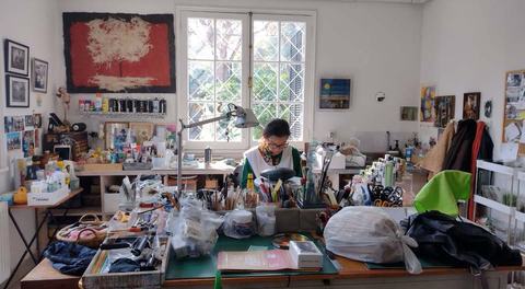 Taller de la artista Marcela Yaconi
