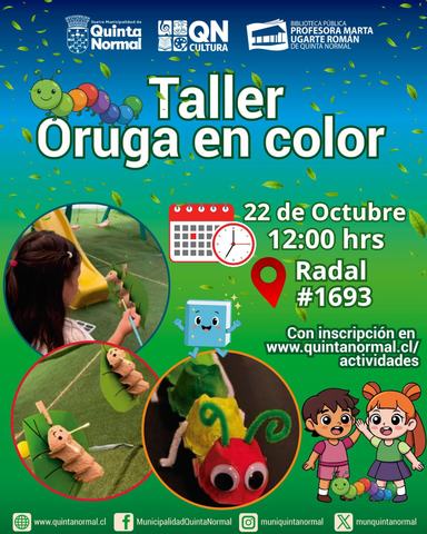 Taller Oruga en Color