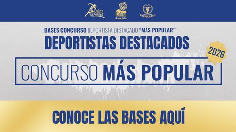 Concurso Deportista Destacado 2026