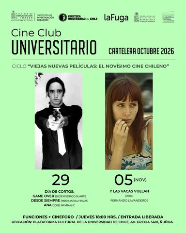 Cineteca U.Chile: Viejas nuevas películas