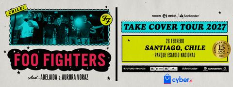 Foo Fighters en Chile: “Take Cover Tour 2027”
