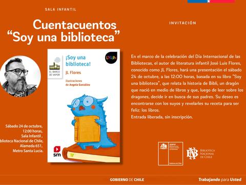 Cuentacuentos “Soy una biblioteca”