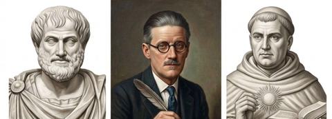 James Joyce, Aristóteles y Santo Tomás de Aquino