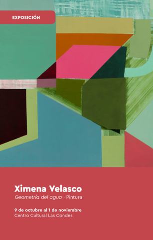 Ximena Velasco: Geometría del agua / Pintura